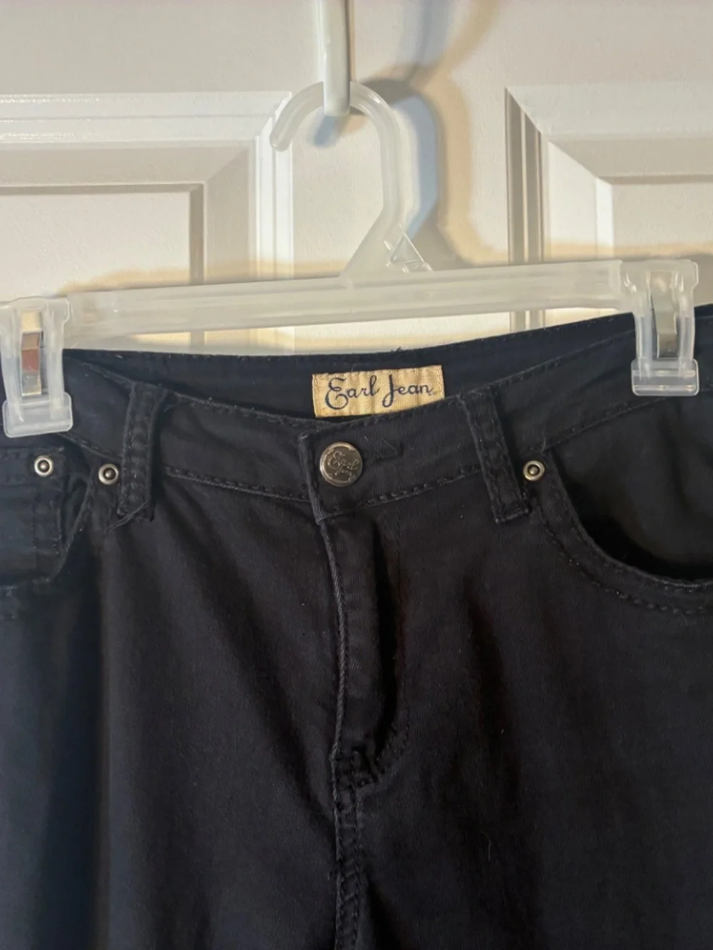 Black Embellished Earl Jeans.